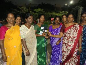 తెలుగు సినీ అండ్ టీవీ ప్రొడక్షన్ మహిళా వర్కర్స్ యూనియన్ అధ్యక్షురాలు లలితపై పోలీసులకు ఫిర్యాదు